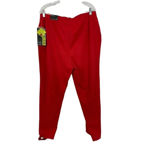 Style & Co.Women's Red Stretch pants with Detachable Stirrups - Picture 1 of 5